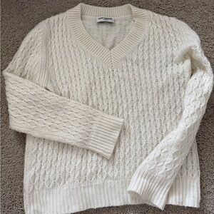 Cream Knit Sweater